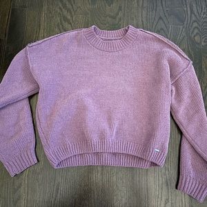 Purple Hollister Sweater